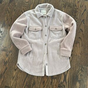 Warm and cozy button-up